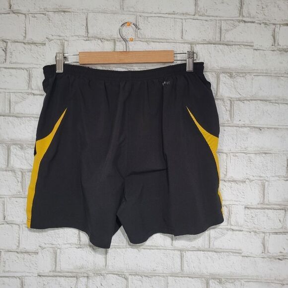 NIKE black and orange athletic shorts - Picture 7 of 10